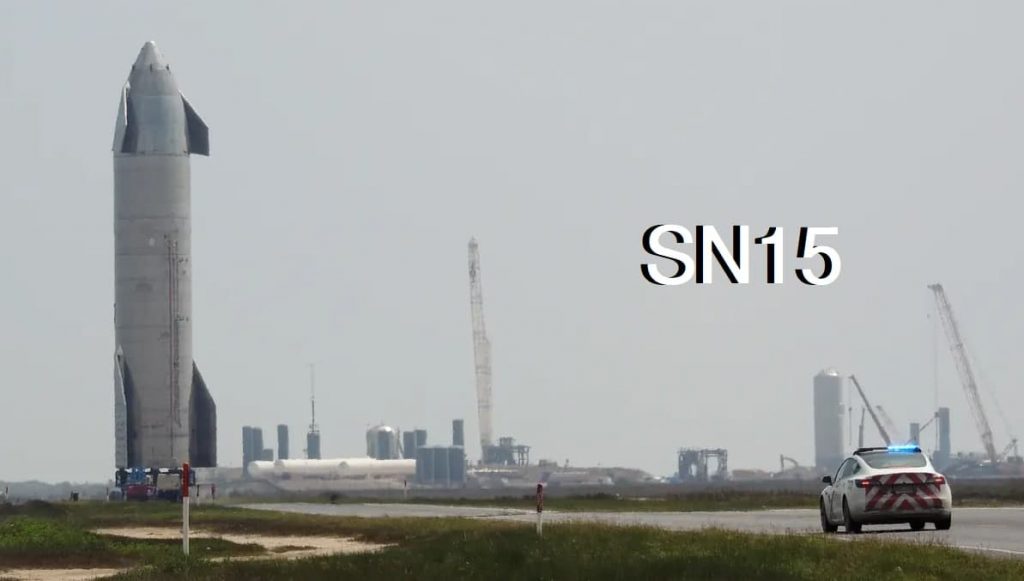 មានសញ្ញាថា SN15 របស់ Elon Musk នឹងត្រូវបាញ់បង្ហោះឆាប់ៗ