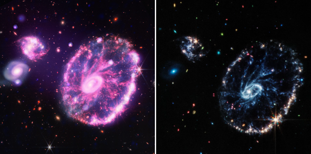 ជាកាឡាក់ស៊ីតែមួយ ហេតុអ្វីរូបភាព២សន្លឹកនេះ មានពណ៌ខុសគ្នា? (យល់ដឹង) ជាកាឡាក់ស៊ីតែមួយ ហេតុអ្វីរូបភាព២សន្លឹកនេះ មានពណ៌ខុសគ្នា? (យល់ដឹង)