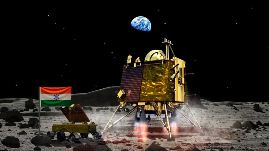 Breaking News៖ «យានចន្ទ្រាទី៣» របស់ឥណ្ឌា ចុះចតដោយជោគជ័យ ក្បែរប៉ូលខាងត្បូងព្រះចន្ទ (មានវីដេអូ) Breaking News៖ «យានចន្ទ្រាទី៣» របស់ឥណ្ឌា ចុះចតដោយជោគជ័យ ក្បែរប៉ូលខាងត្បូងព្រះចន្ទ (មានវីដេអូ)