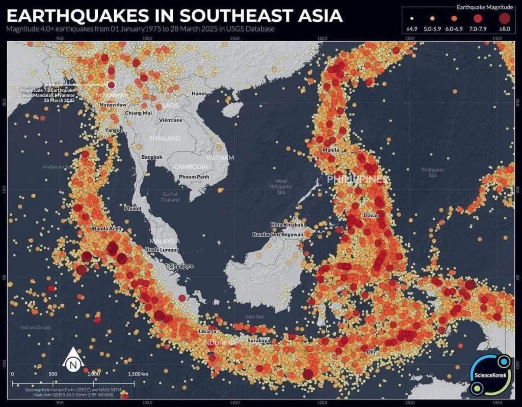 ហេតុអ្វីប្រទេសកម្ពុជាកម្រ ឬមិនងាយជួបគ្រោះរញ្ជួយផែនដី? (យល់ដឹង) (មានវីដេអូ)